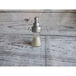 Vintage Bratz Babyz Doll Milk Baby Bottle Accessory Mini Drink Short Chain 2.5"